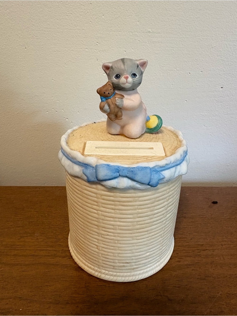 Kitty Cucumber Piggy Bank